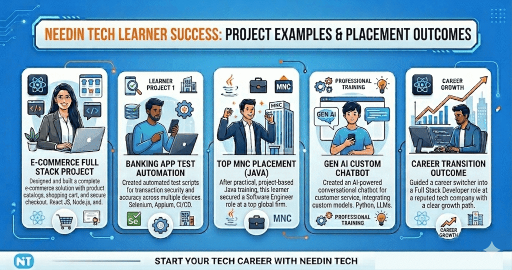 start your tech career with Needin Tech