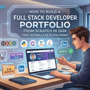 How to Build a Full Stack Developer Portfolio from Scratch in 2026 That Actually Gets You Hired