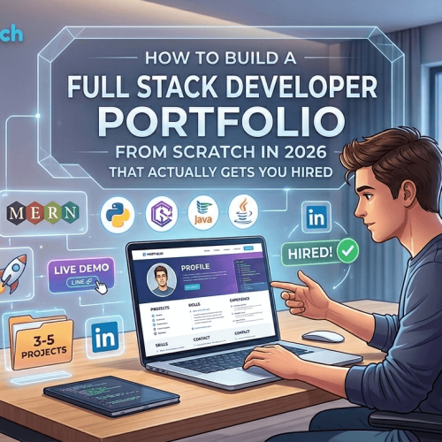 build a full stack developer portfolio from scratch
