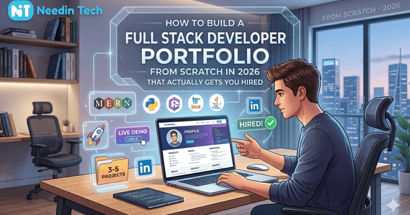 build a full stack developer portfolio from scratch